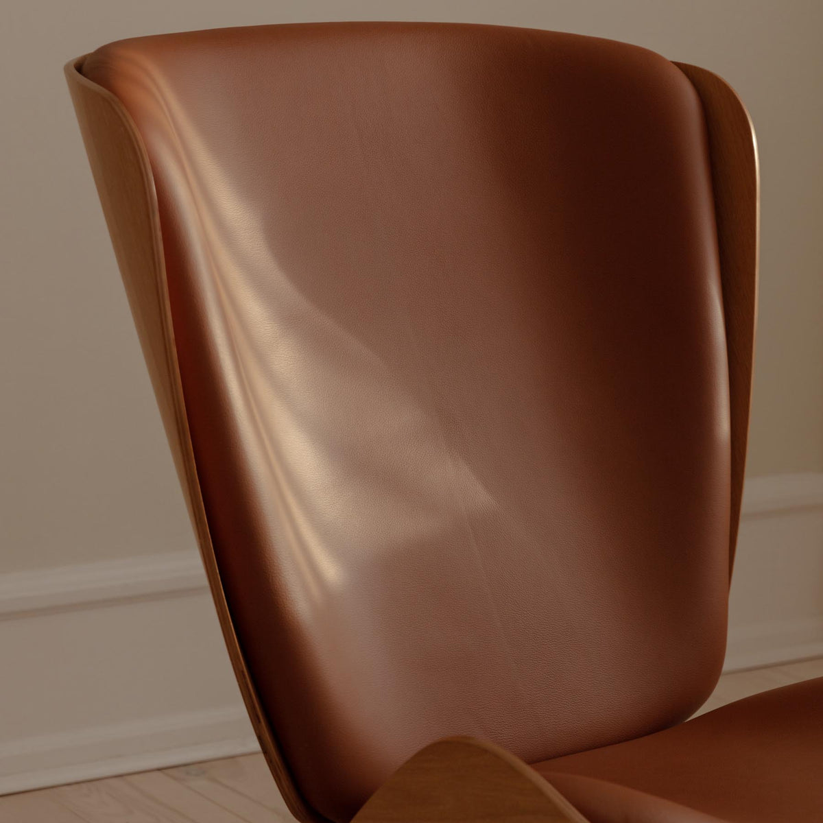The Reader Sessel in Cognac präsentiert im Onlineshop von KAQTU Design AG. Sessel ist von Umage