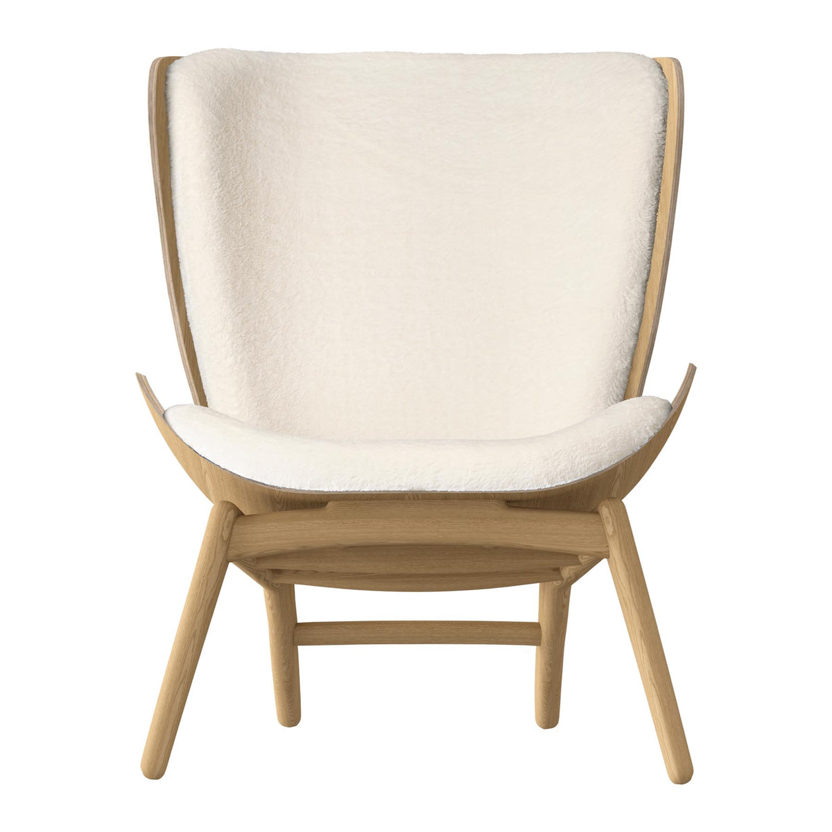 The Reader Sessel in Teddy White präsentiert im Onlineshop von KAQTU Design AG. Sessel ist von Umage