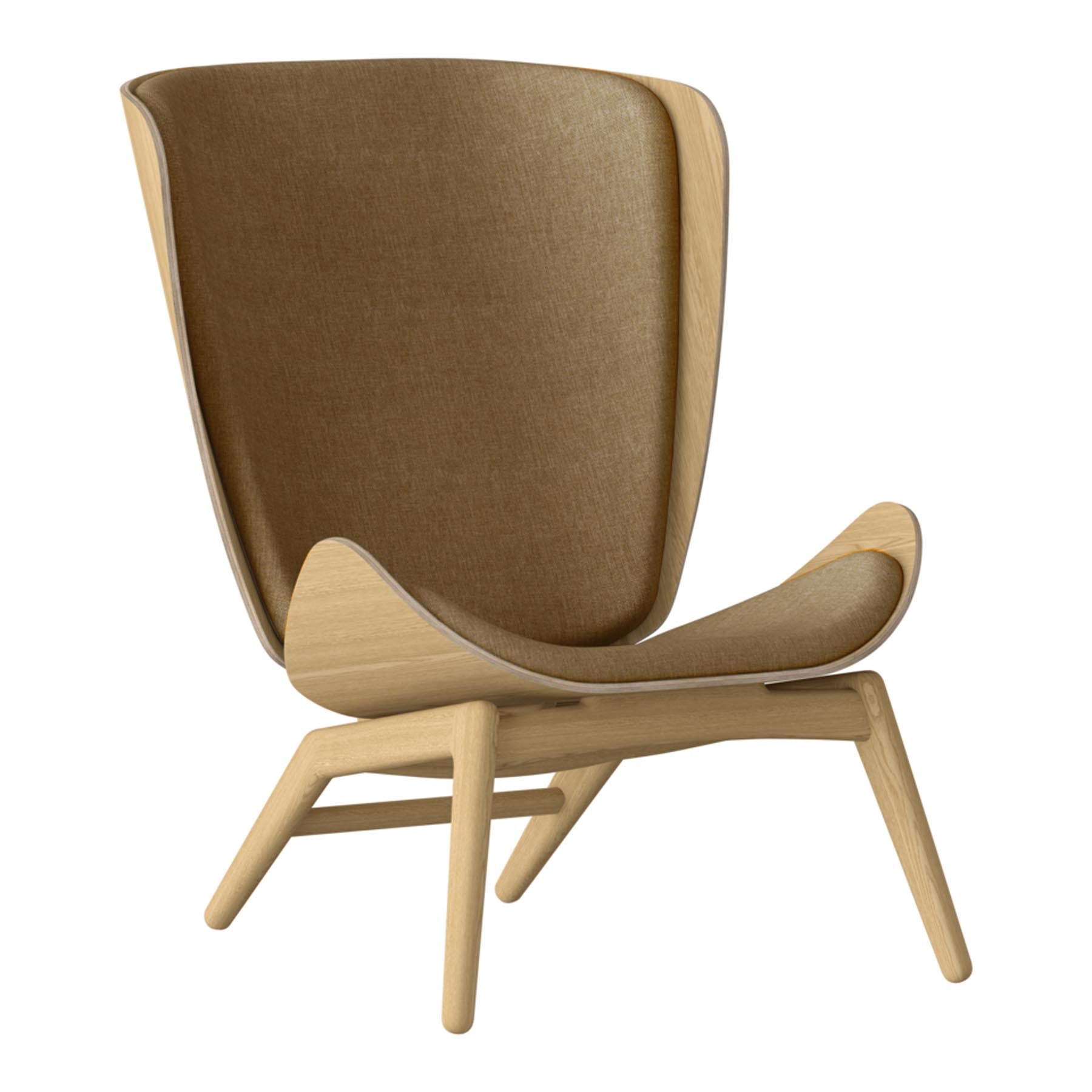 Eleganter Reader Sessel von Umage, der mit seinem stilvollen Design und komfortablen Sitzfläche ideal für gemütliche Leseecken ist.