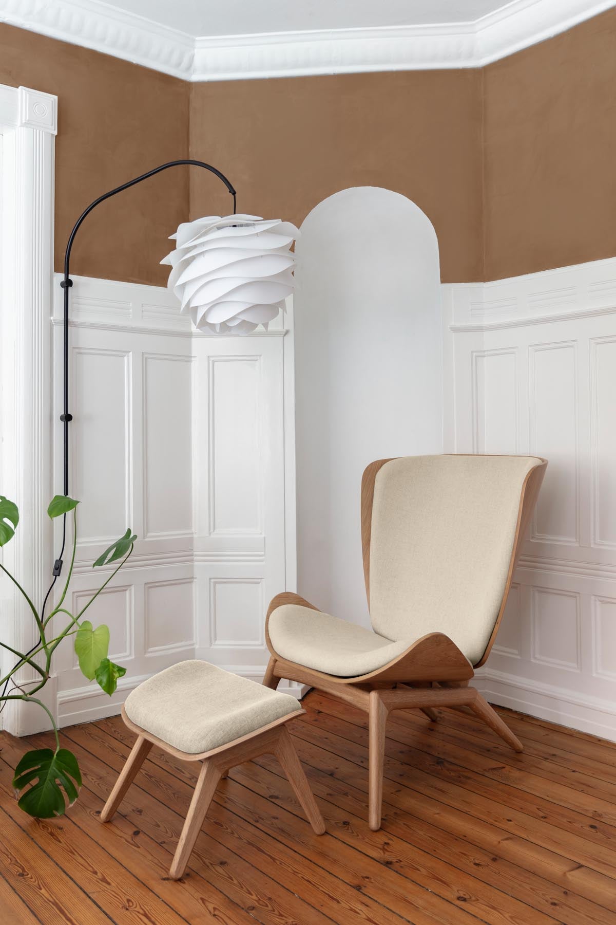The Reader Sessel in White Sands präsentiert im Onlineshop von KAQTU Design AG. Sessel ist von Umage