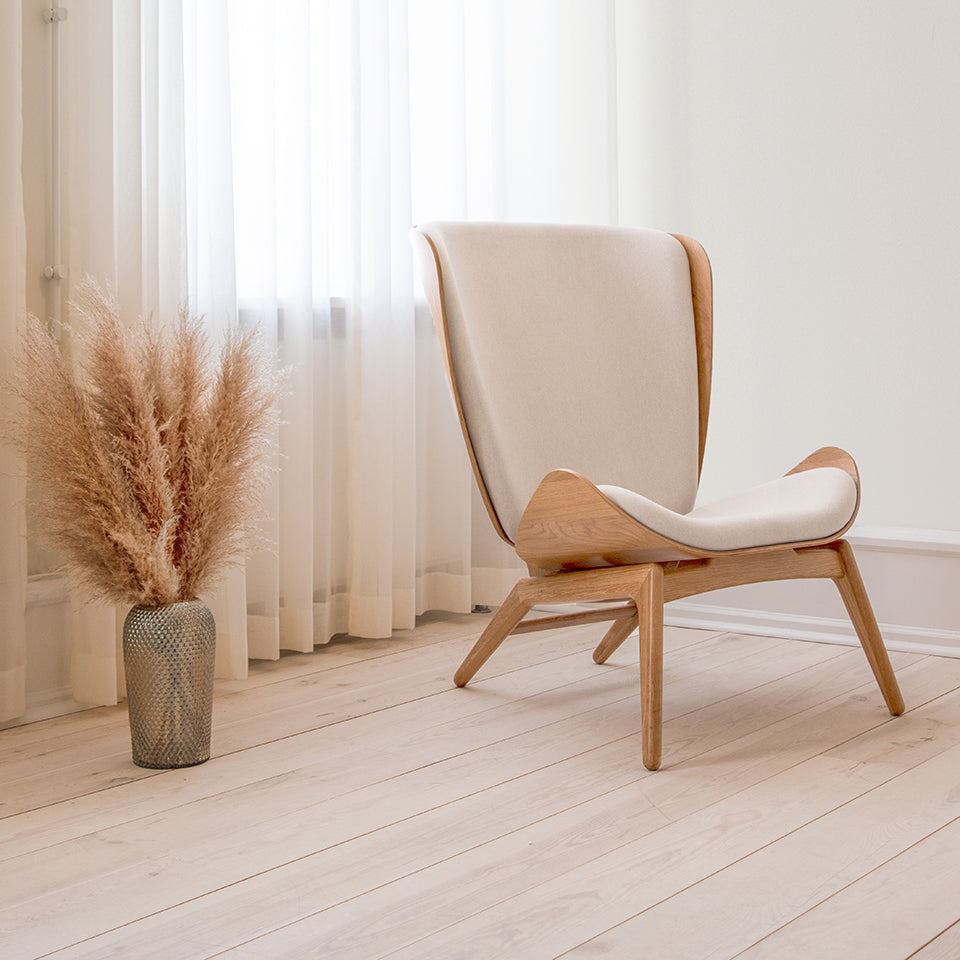 The Reader Sessel in White Sands präsentiert im Onlineshop von KAQTU Design AG. Sessel ist von Umage
