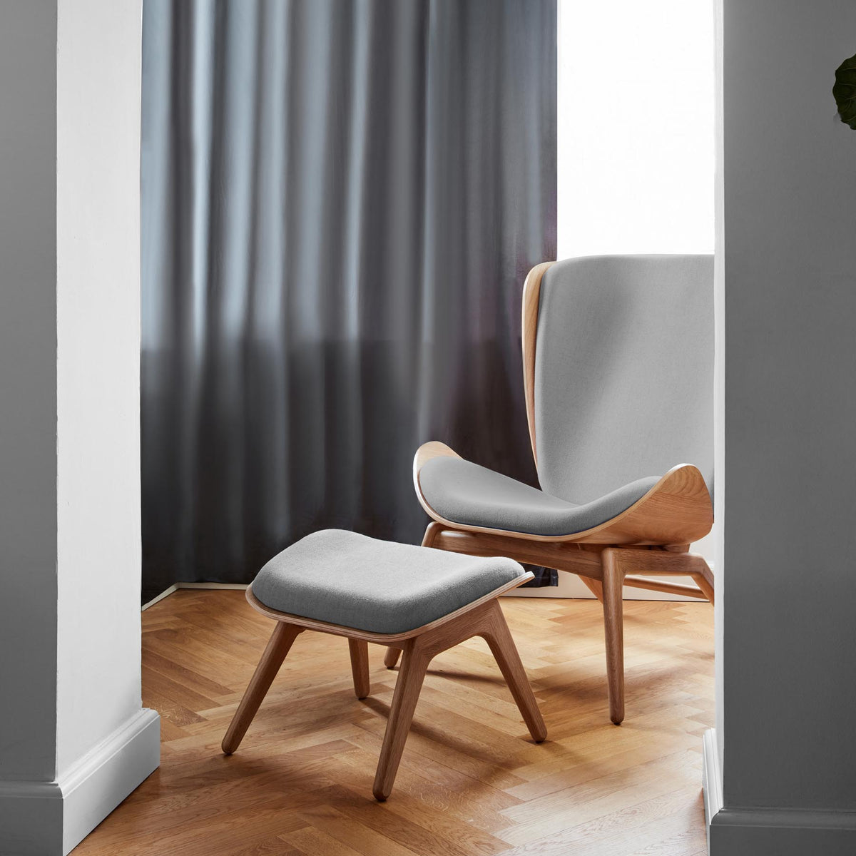 The Reader Sessel in Sterling präsentiert im Onlineshop von KAQTU Design AG. Sessel ist von Umage