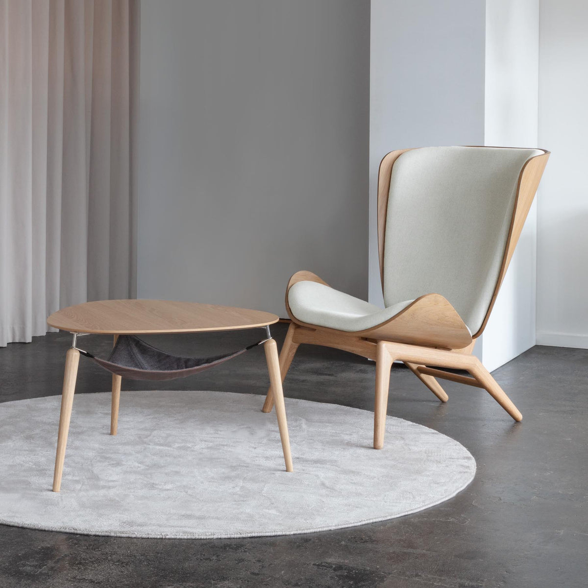 The Reader Sessel in Sterling präsentiert im Onlineshop von KAQTU Design AG. Sessel ist von Umage