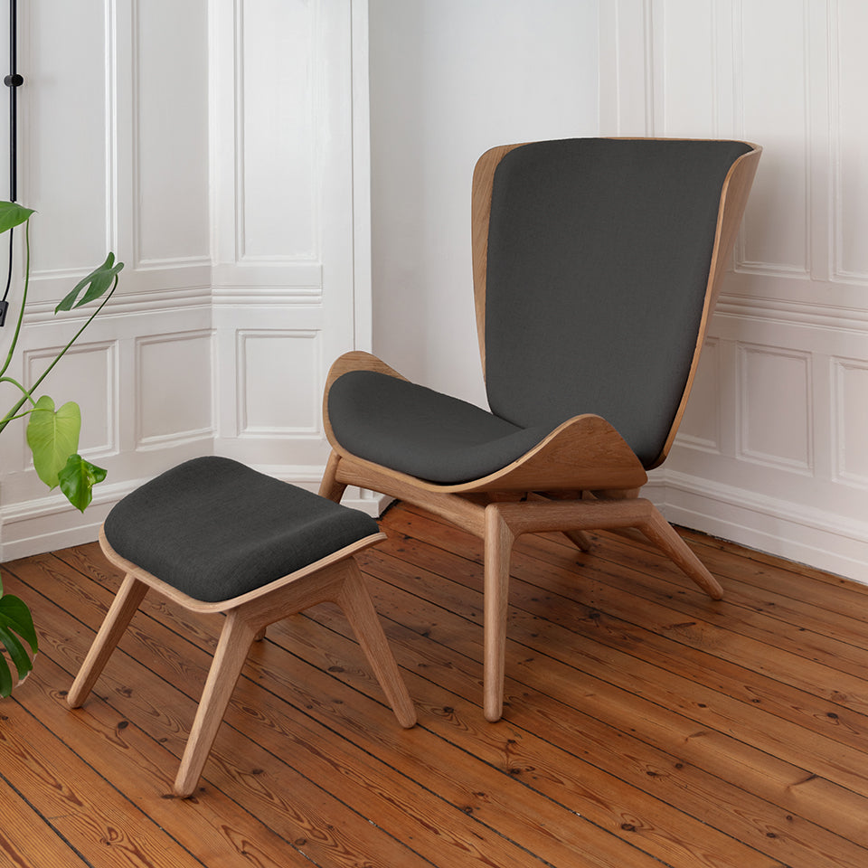 The Reader Sessel in Shadow präsentiert im Onlineshop von KAQTU Design AG. Sessel ist von Umage