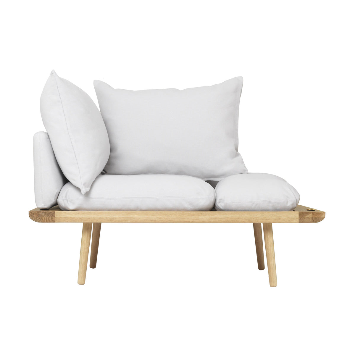 Lounge Around 1.5-Sitzer Sofa in Sterling präsentiert im Onlineshop von KAQTU Design AG. 2er Sofa ist von Umage