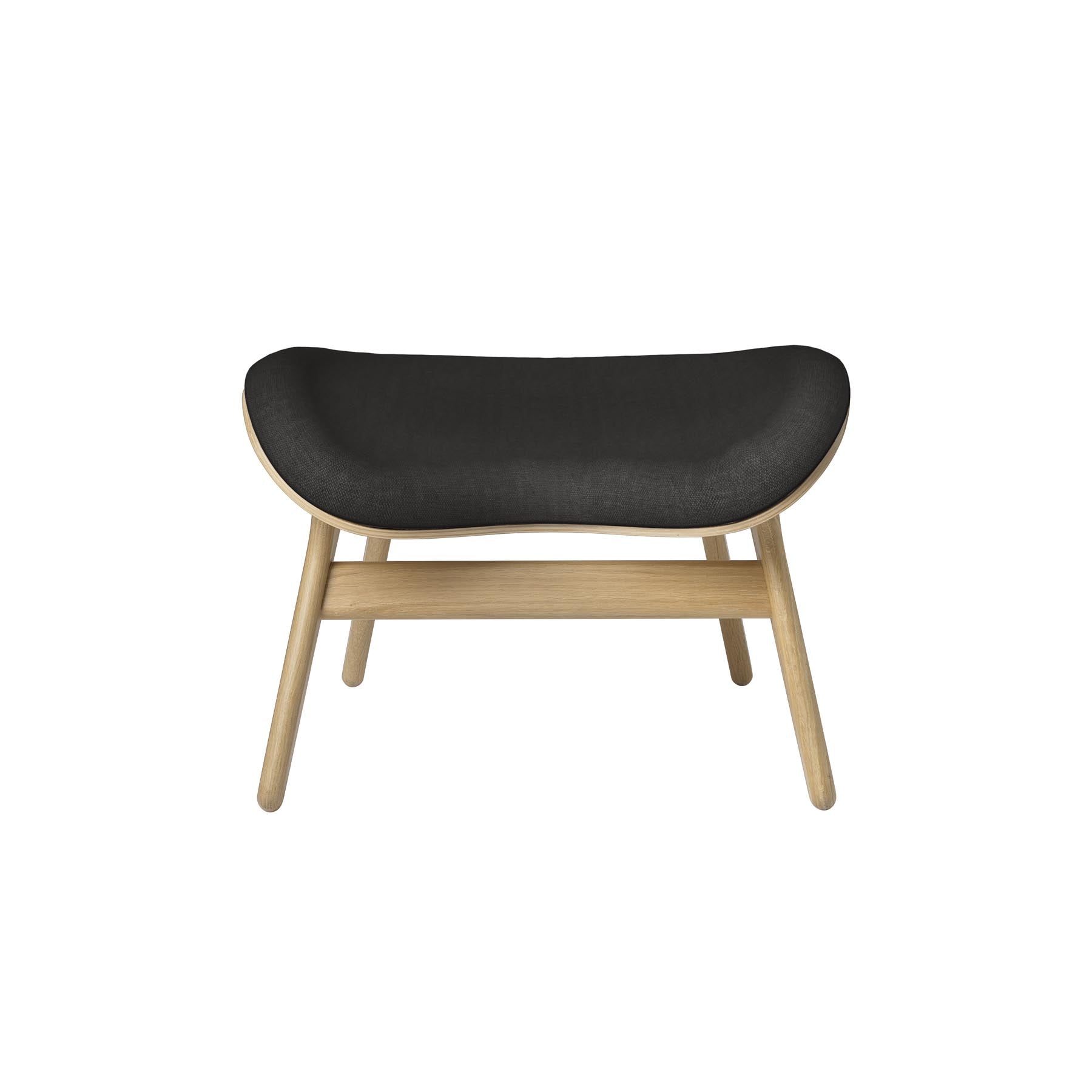 Stilvoller A Conversation Piece Ottoman in edlem Shadow, perfekt für kreative Wohnkonzepte und als einzigartiges Designelement.