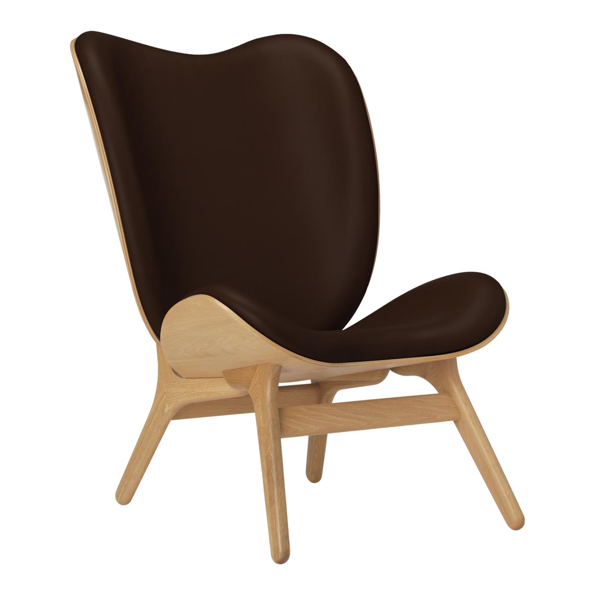 A Conversation Piece Tall Sessel in Brown präsentiert im Onlineshop von KAQTU Design AG. Sessel ist von Umage