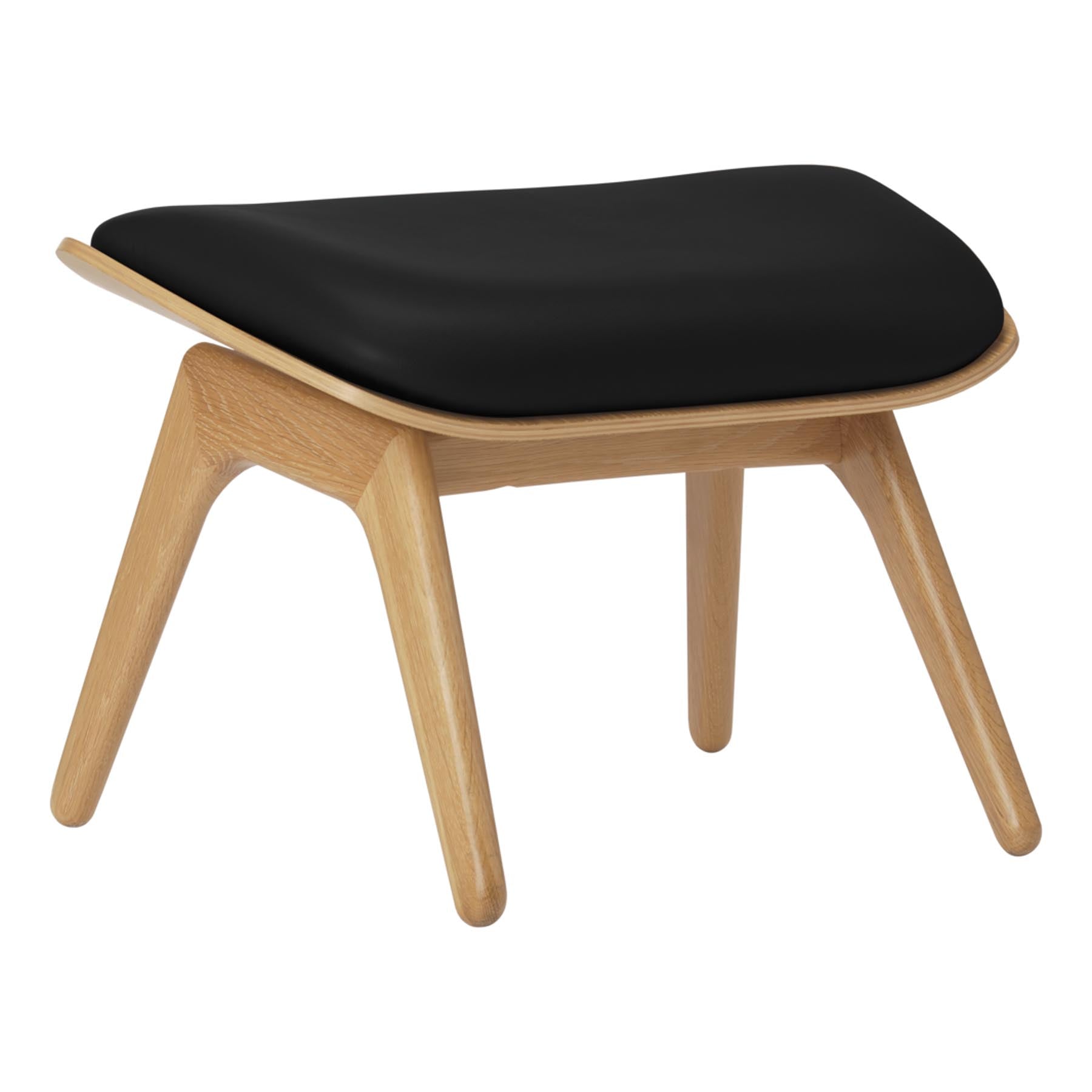 The Reader Ottoman in Black präsentiert im Onlineshop von KAQTU Design AG. Ottoman ist von Umage