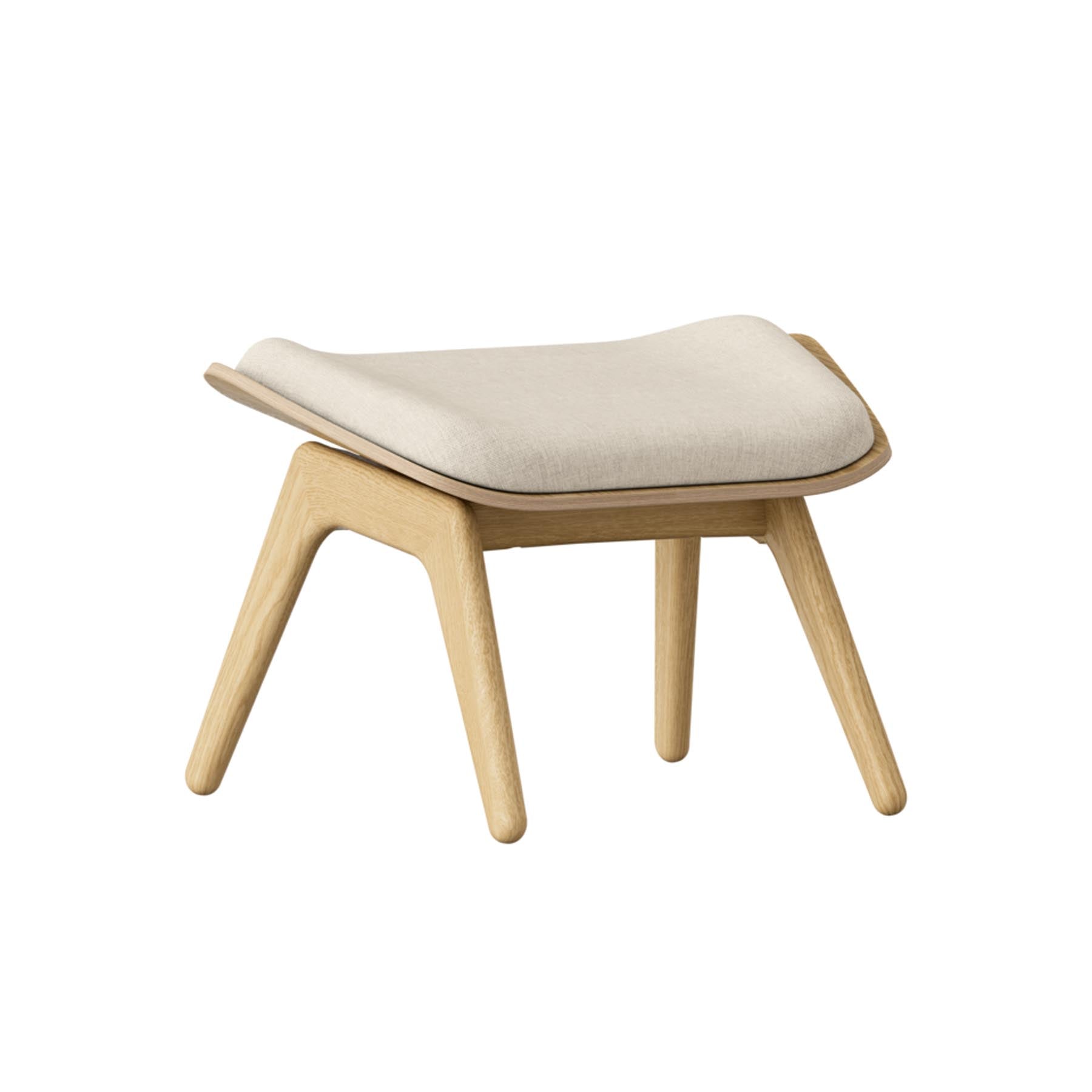 The Reader Ottoman in White Sands präsentiert im Onlineshop von KAQTU Design AG. Ottoman ist von Umage