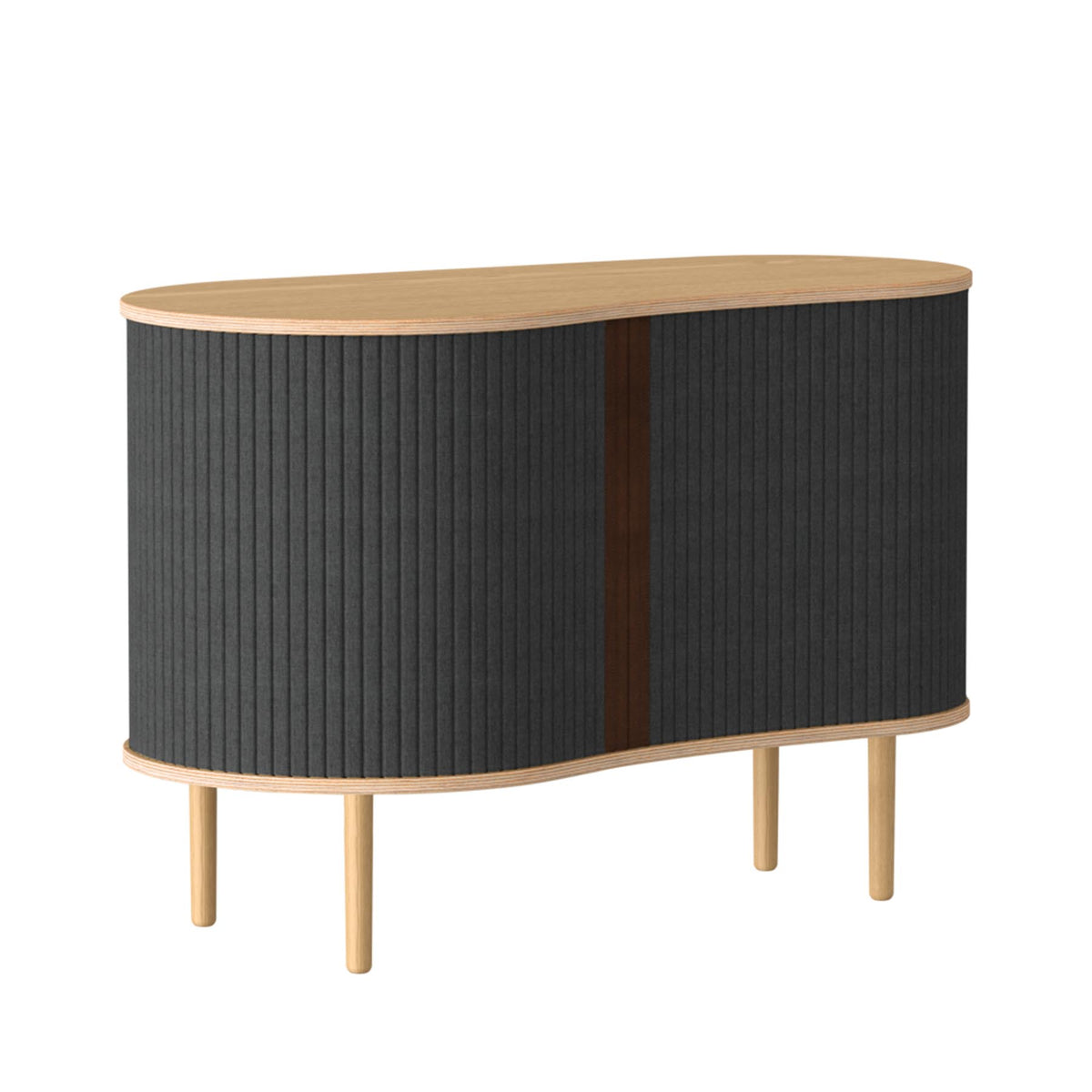 Audacious Kommode in Shadow präsentiert im Onlineshop von KAQTU Design AG. Kommode ist von Umage