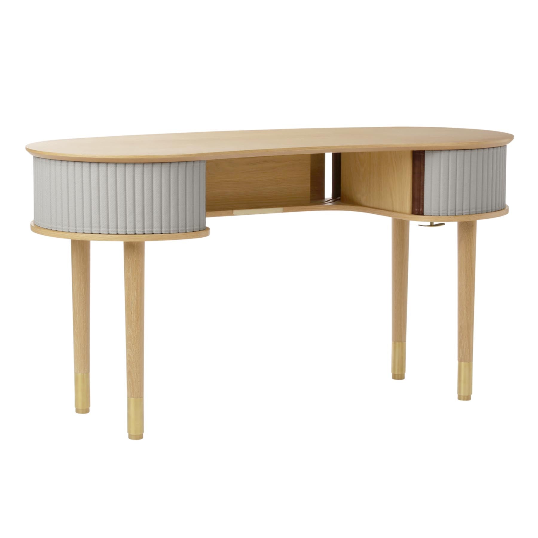 Audacious Schreibtisch in Sterling präsentiert im Onlineshop von KAQTU Design AG. Schreibtisch ist von Umage