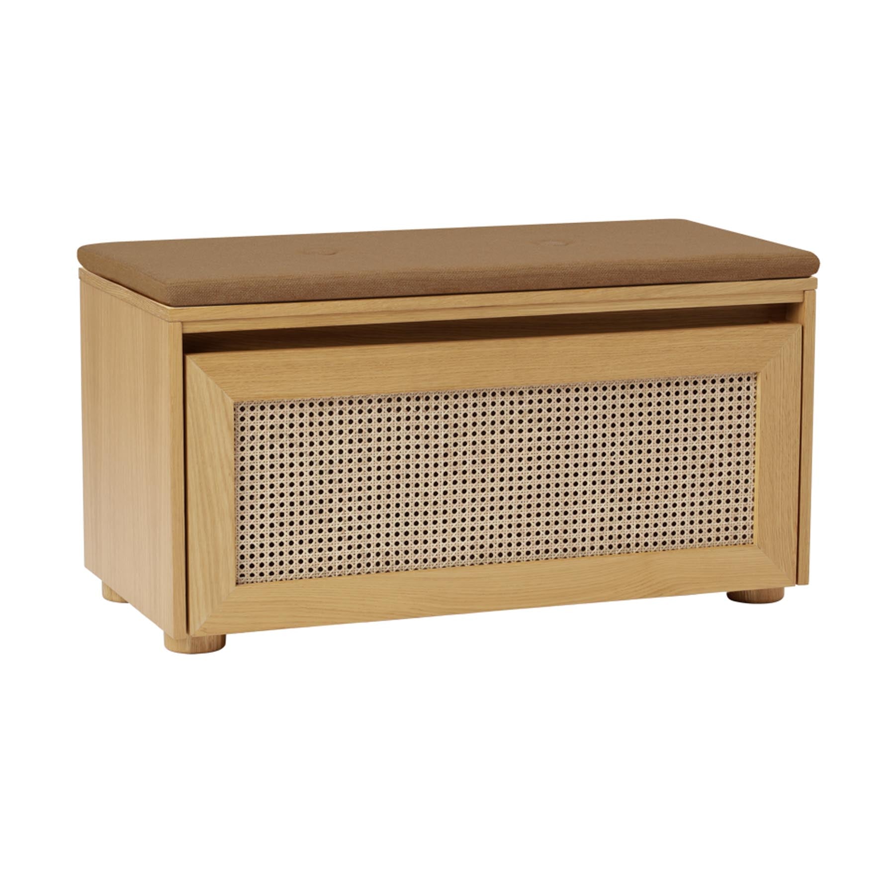 Hideaway Aufbewahrungsbank in Sugar Brown präsentiert im Onlineshop von KAQTU Design AG. Schuhbank ist von Umage