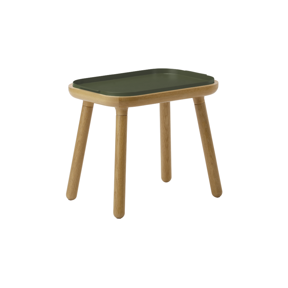 Paff low Beistelltisch in Olive Green präsentiert im Onlineshop von KAQTU Design AG. Beistelltisch ist von Umage
