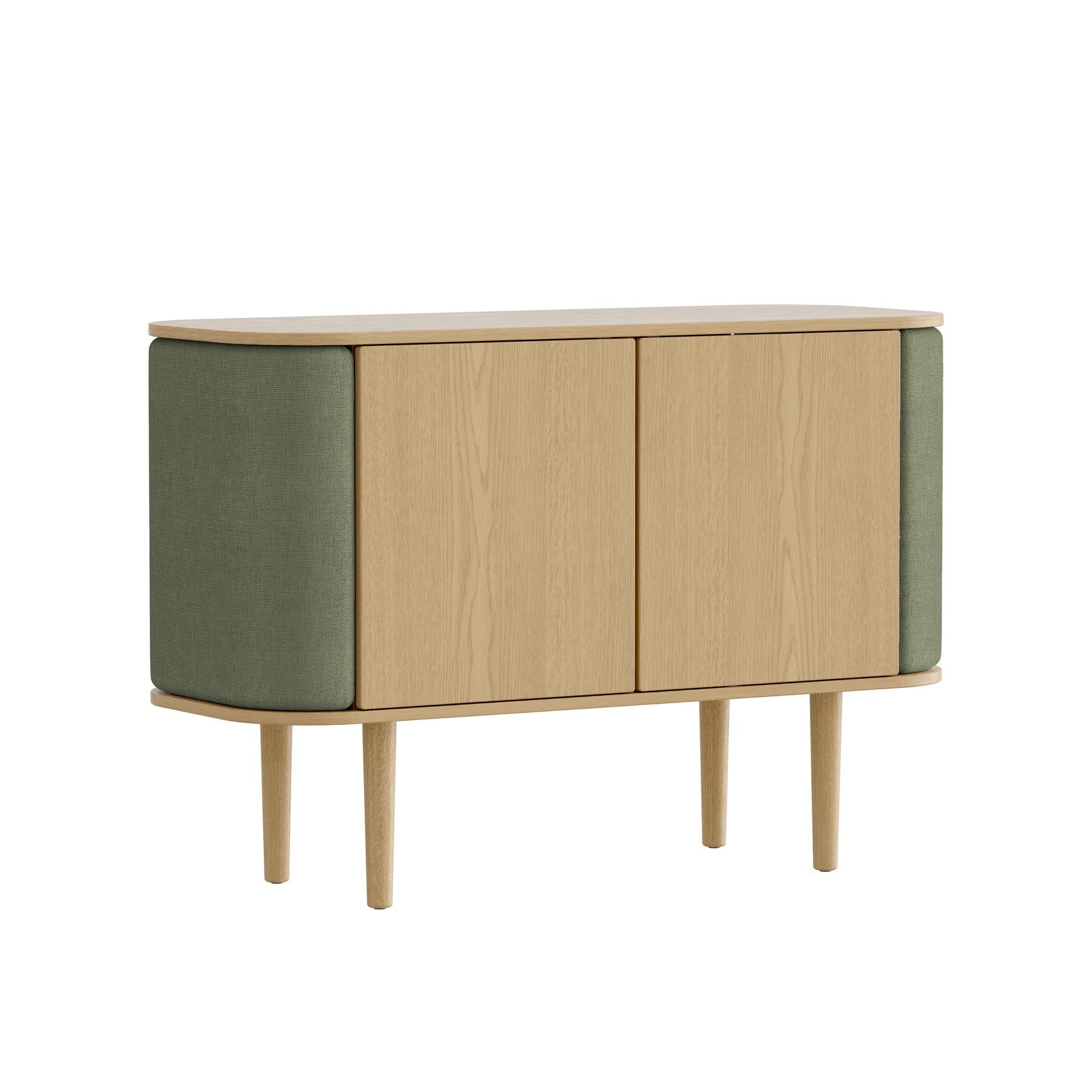 Molino Velour Pouf 1 Sitzer in elegantem Design, Teil der modularen Sofakollektion von Micadoni, ideal für stilvolle Wohnräume.