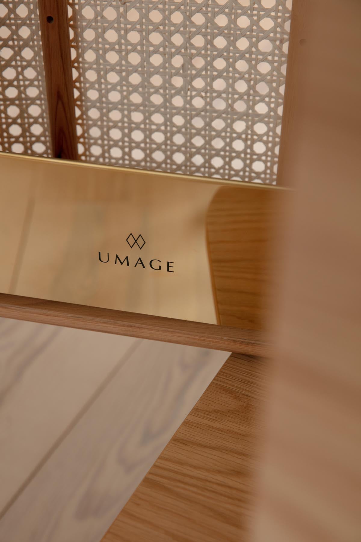Elegante Treasures Dresser von Umage, aus feinem venezianischem Rohrgeflecht, ideal für ein zeitgemäßes Wohnambiente.
