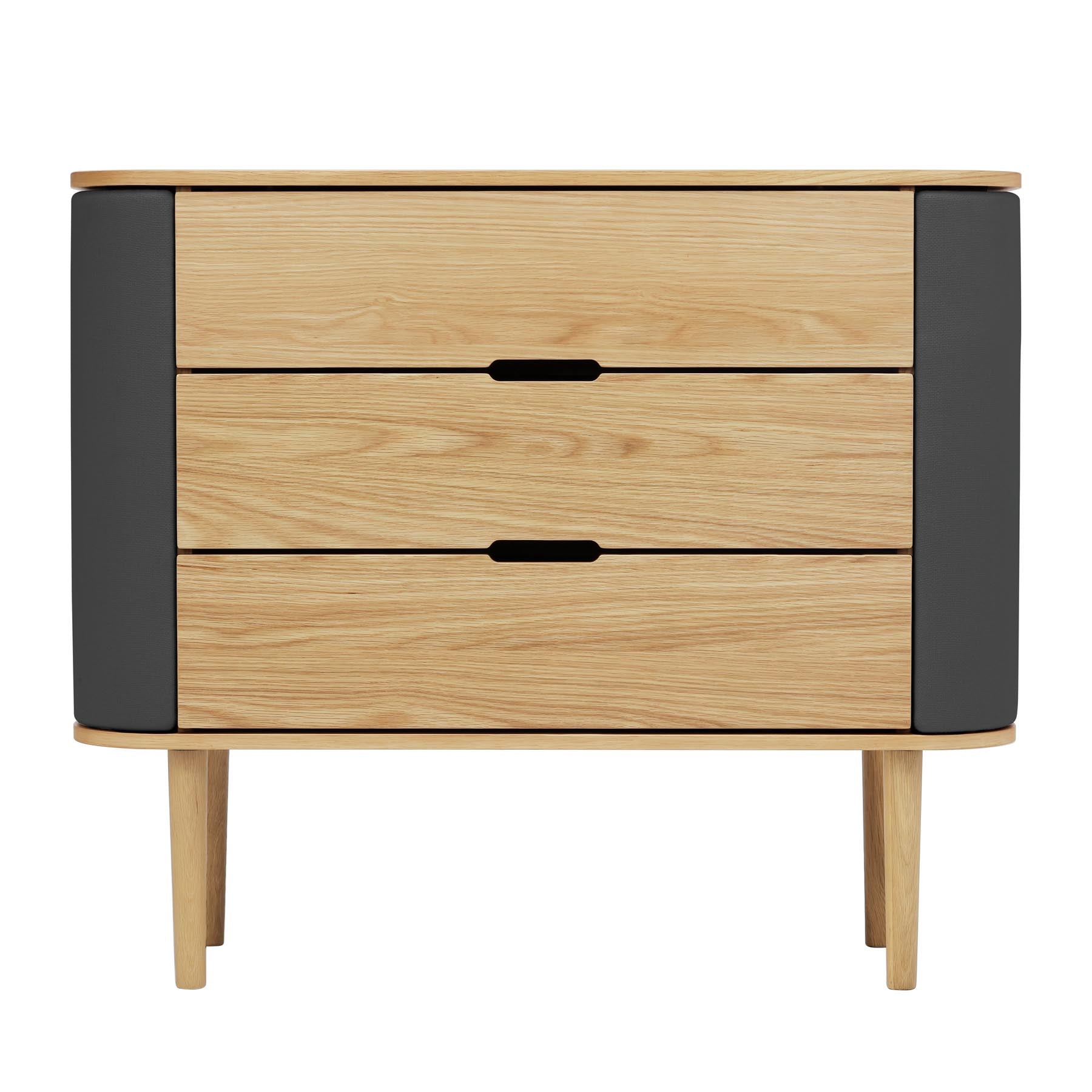 Elegante Treasures Dresser von Umage im Shadow-Finish, ideal für zeitgemäße Einrichtung und funktionale Stauraumgestaltung.