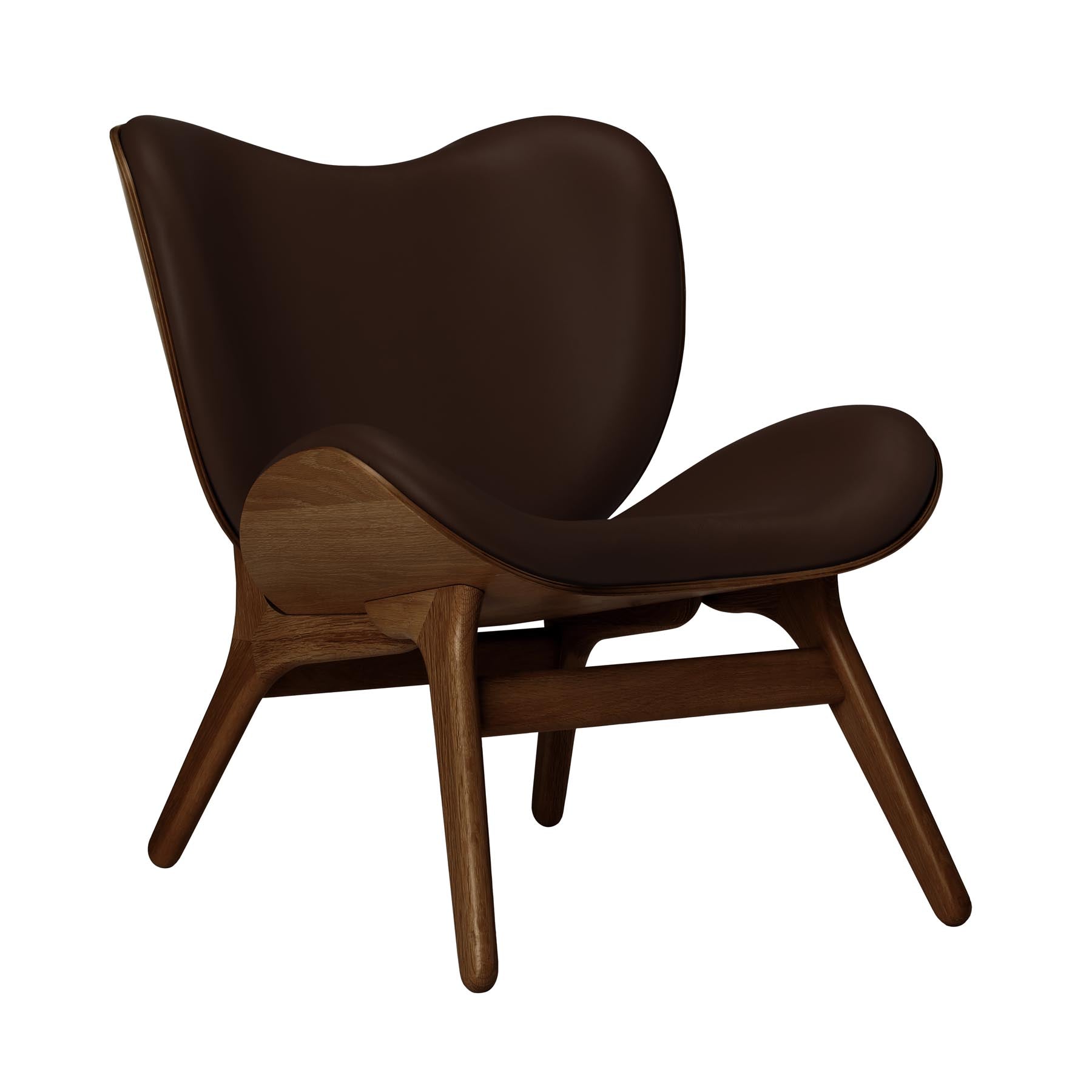 Eleganter Low Sessel A Conversation Piece von Umage, ideal für entspannte Momente und stilvolle Einrichtungselemente.