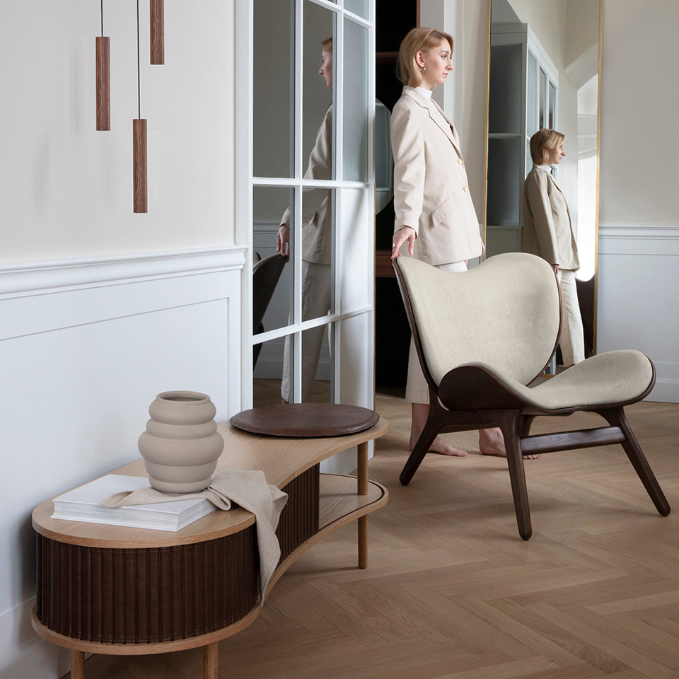 A Conversation Piece Low Sessel in White Sands präsentiert im Onlineshop von KAQTU Design AG. Sessel ist von Umage