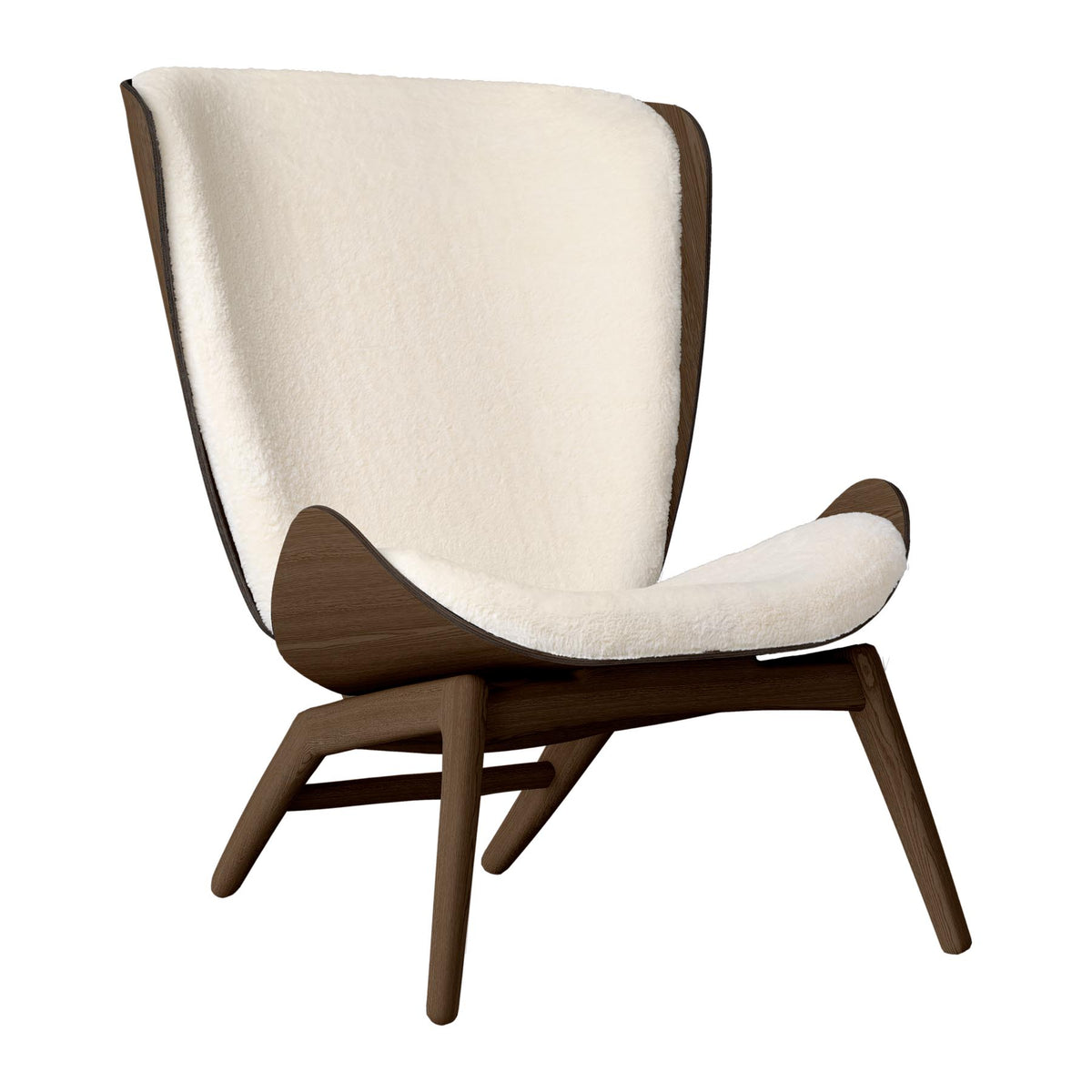 The Reader Sessel in Teddy White präsentiert im Onlineshop von KAQTU Design AG. Sessel ist von Umage