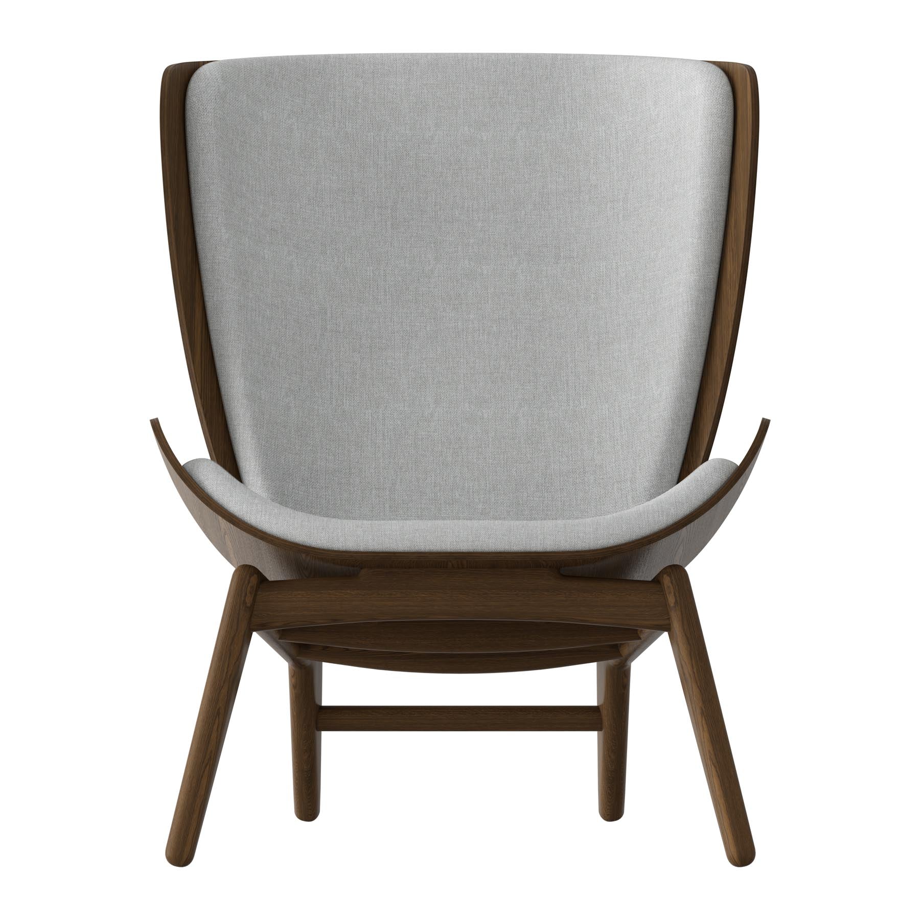 Eleganter Reader Sessel von Umage in stilvollem Sterling, ideal für gemütliche Leseecken und geschmackvolle Inneneinrichtungen.
