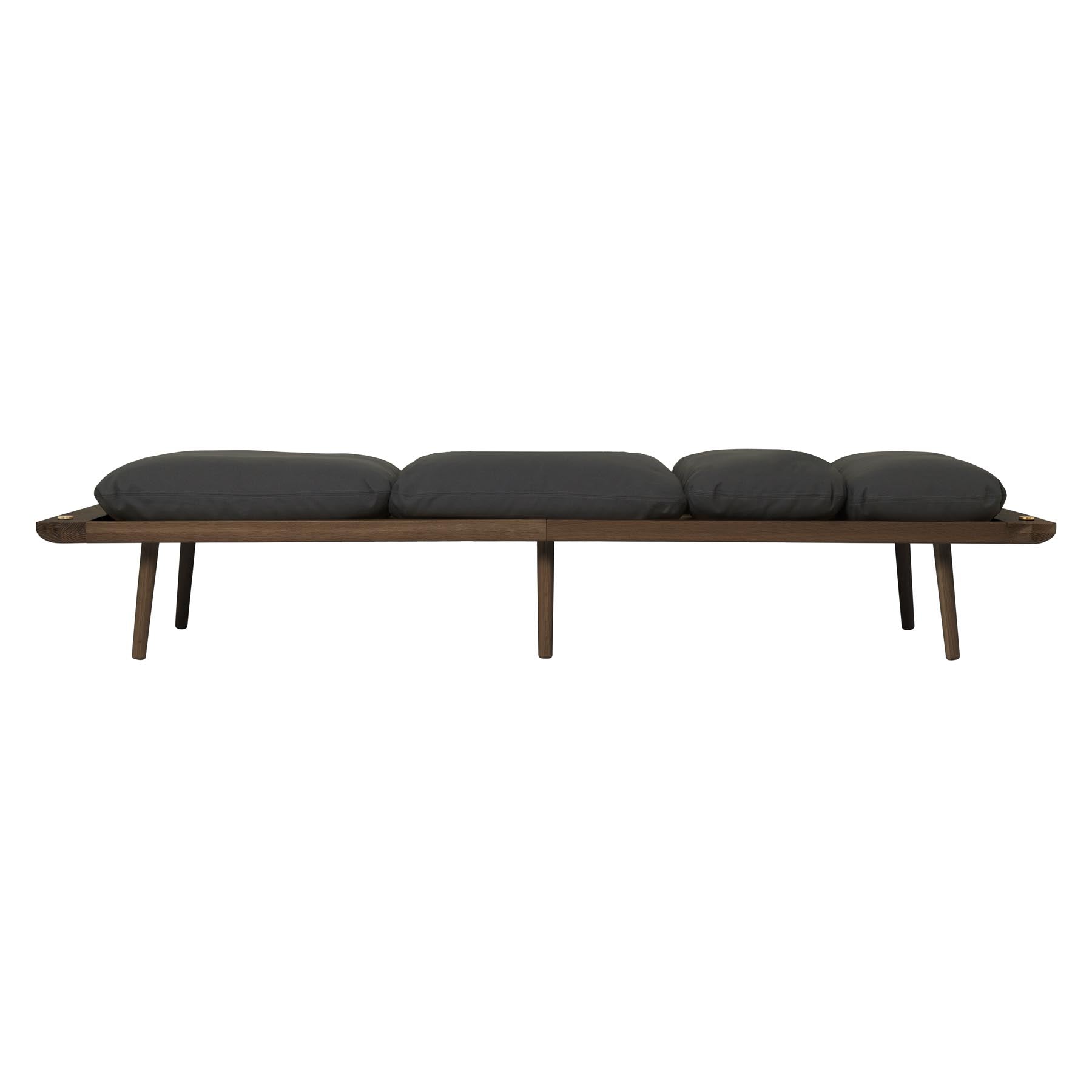 Elegantes Lounge Around Daybed in der Farbe Shadow, perfekt für stilvolle Entspannung und modernes Interieur.