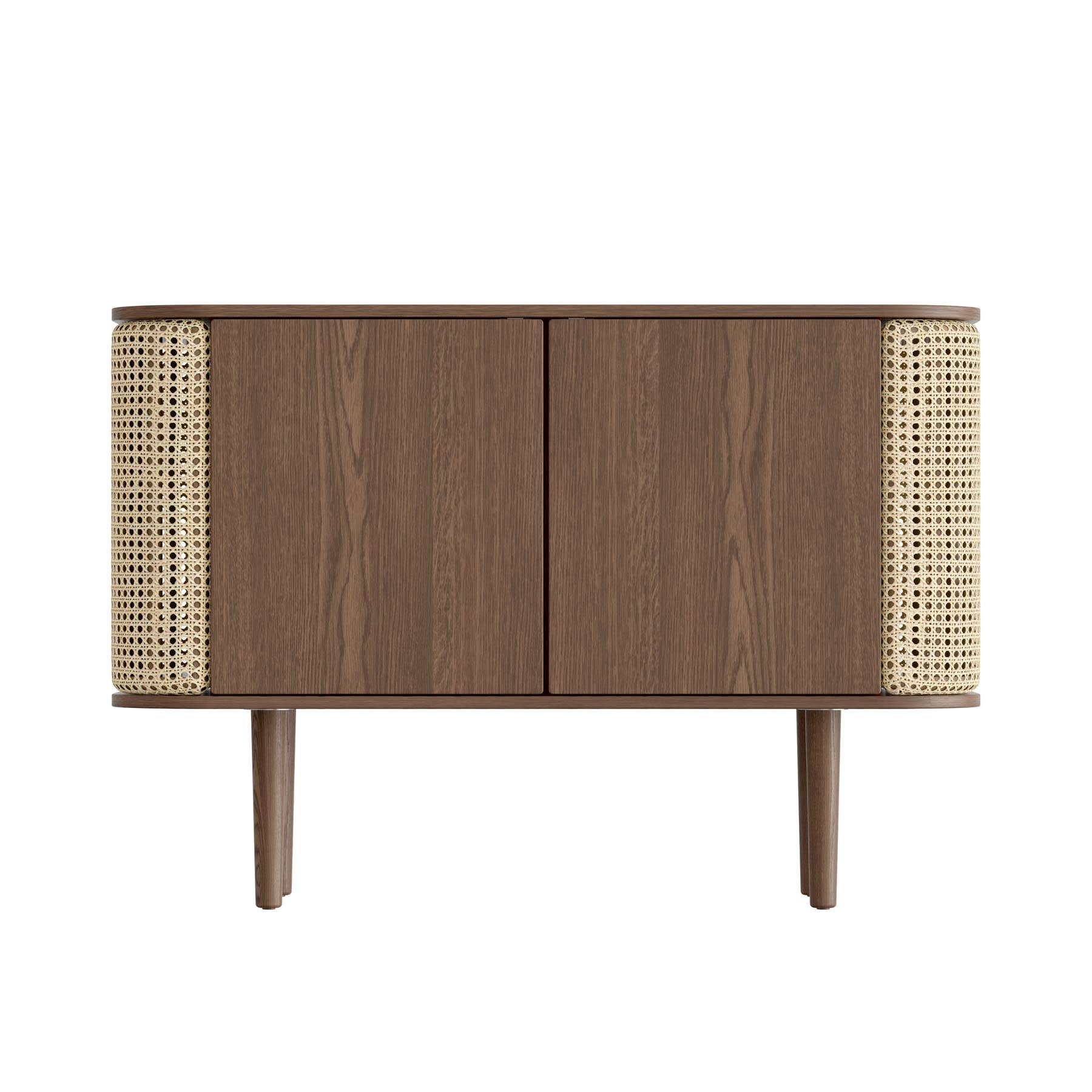 Elegantes 2-türiges Sideboard von Umage, gefertigt aus hochwertigem Venetian Cane, ideal für stilvolle Wohnräume.