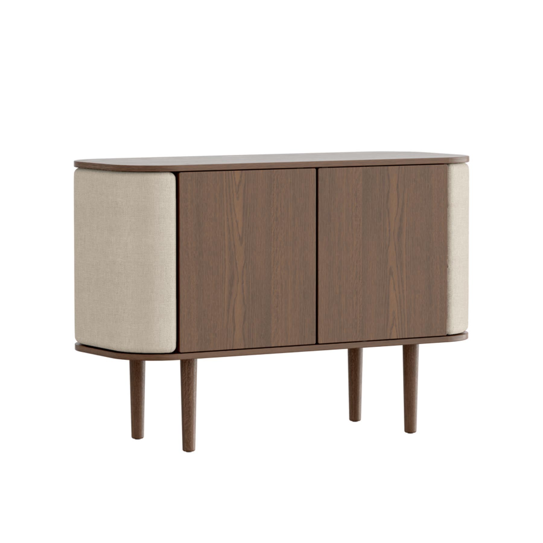 Modernes Sideboard "Treasures" von Umage mit zwei Türen, perfekt für stilvolle Akzente und funktionalen Stauraum in jedem Raum.