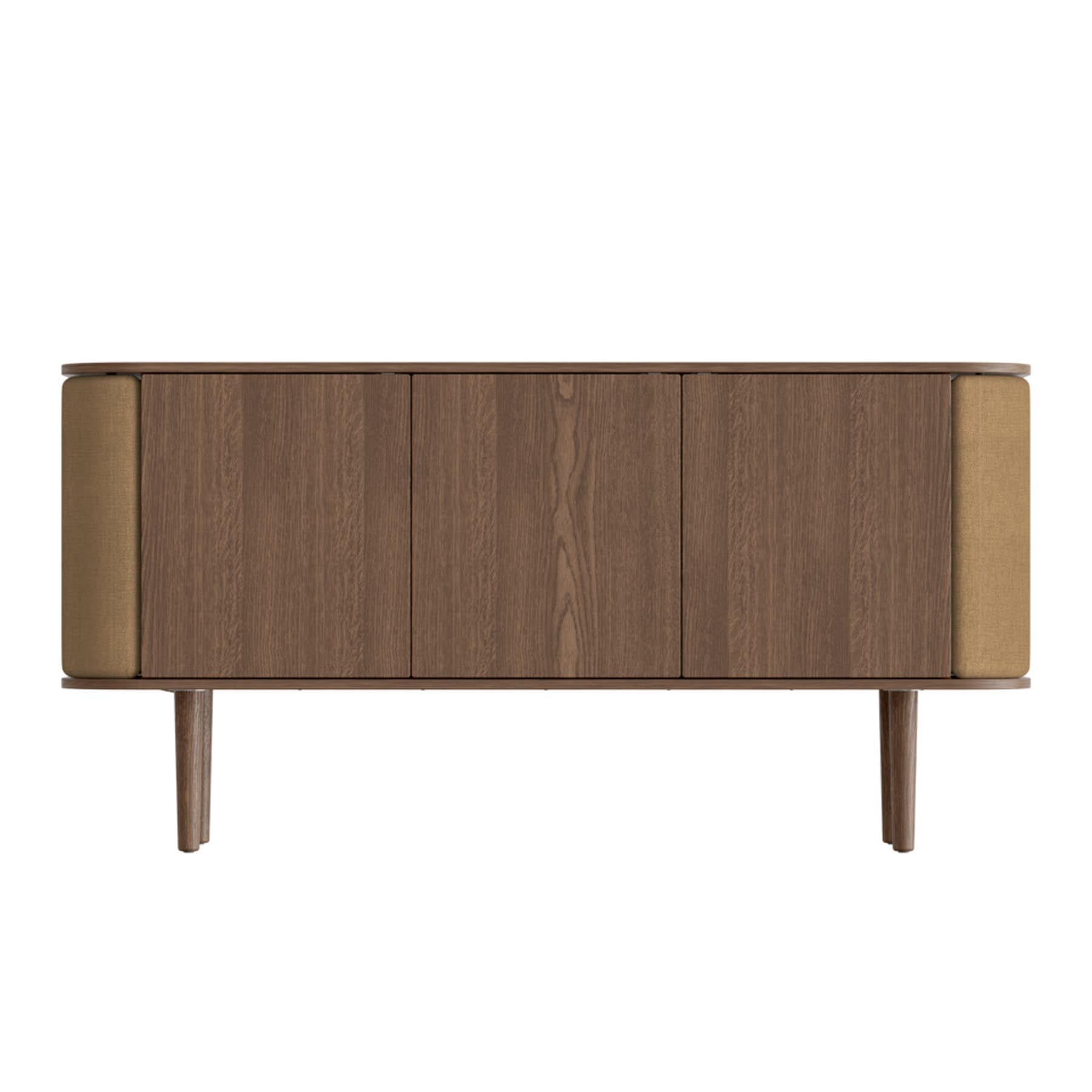 Elegantes 3-türiges Sideboard in Sugar Brown von Umage, ideal für stilvolle Wohnräume und praktischen Stauraum.