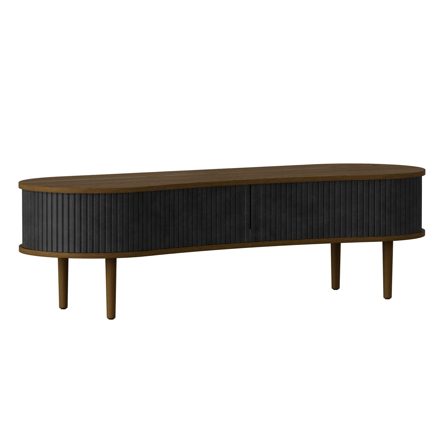 Audacious TV Bank in Charcoal präsentiert im Onlineshop von KAQTU Design AG. TV-Möbel ist von Umage