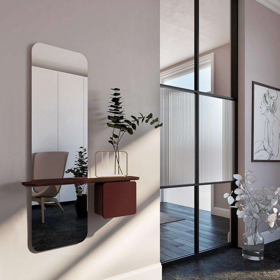 One More Look Wandregal in Ruby Red präsentiert im Onlineshop von KAQTU Design AG. Wandregal ist von Umage
