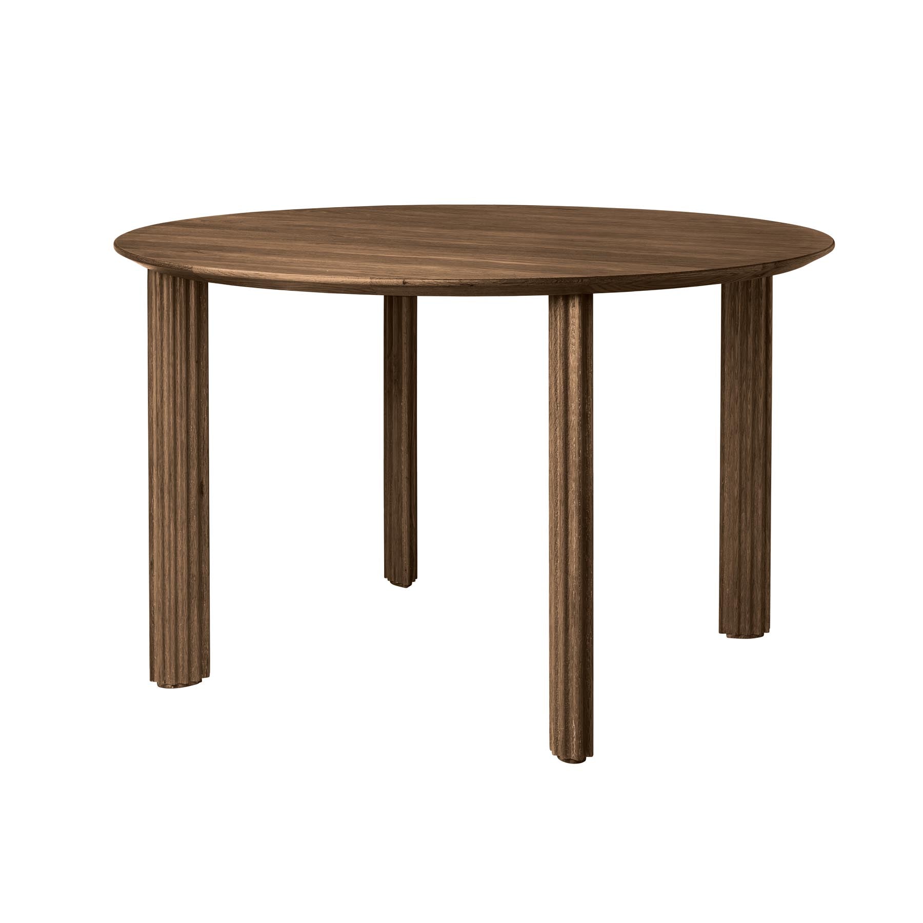 Comfort Circle Esstisch in Dark Oak präsentiert im Onlineshop von KAQTU Design AG. Esstisch ist von Umage