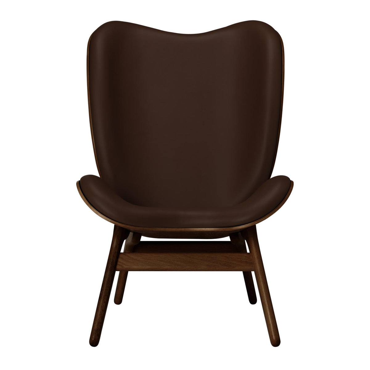 A Conversation Piece Tall Sessel in Brown präsentiert im Onlineshop von KAQTU Design AG. Sessel ist von Umage
