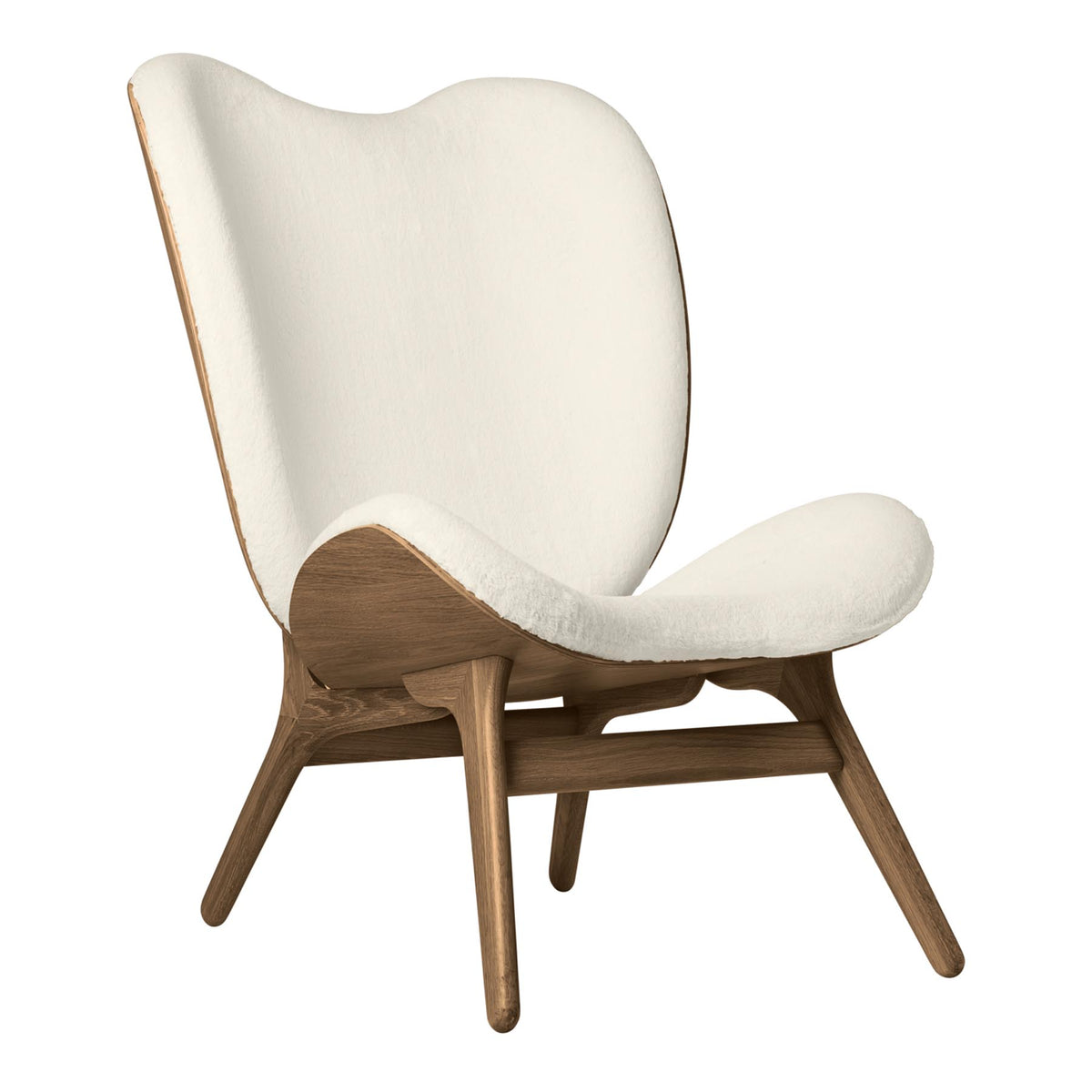 A Conversation Piece Tall Sessel in Teddy White präsentiert im Onlineshop von KAQTU Design AG. Sessel ist von Umage