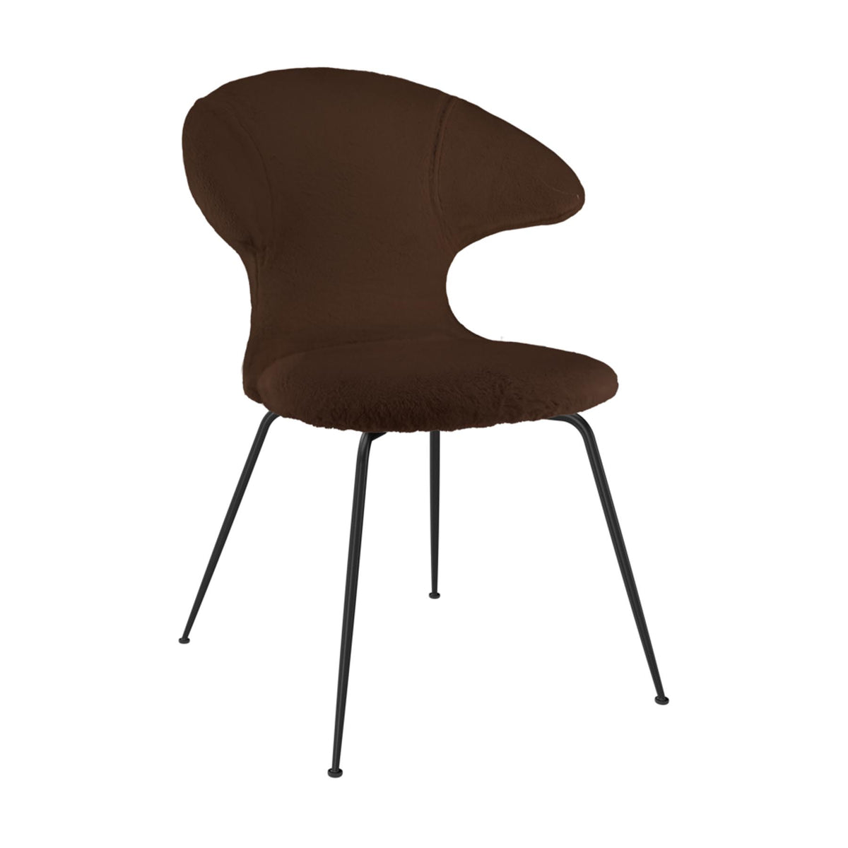 Time Flies Stuhl in Teddy Brown präsentiert im Onlineshop von KAQTU Design AG. Stuhl ist von Umage