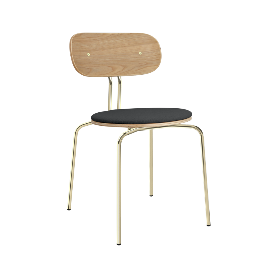 Eleganter gepolsterter Curious Stuhl von Umage, ideal für stilvolle Akzente und komfortable Sitzmöglichkeiten in jedem Raum.