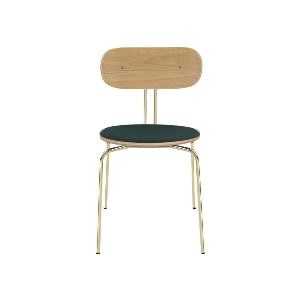 Eleganter gepolsterter Curious Stuhl von Umage, ideal für stilvolle Akzente in jedem Raum und maximalen Komfort.
