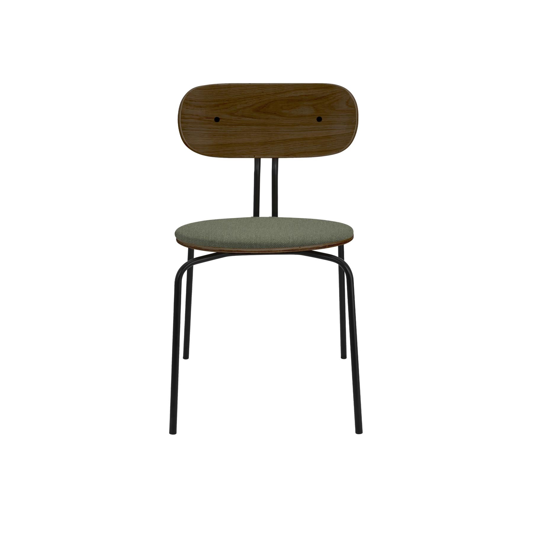 Curious Stuhl gepolstert in Morning Meadows präsentiert im Onlineshop von KAQTU Design AG. Stuhl ist von Umage