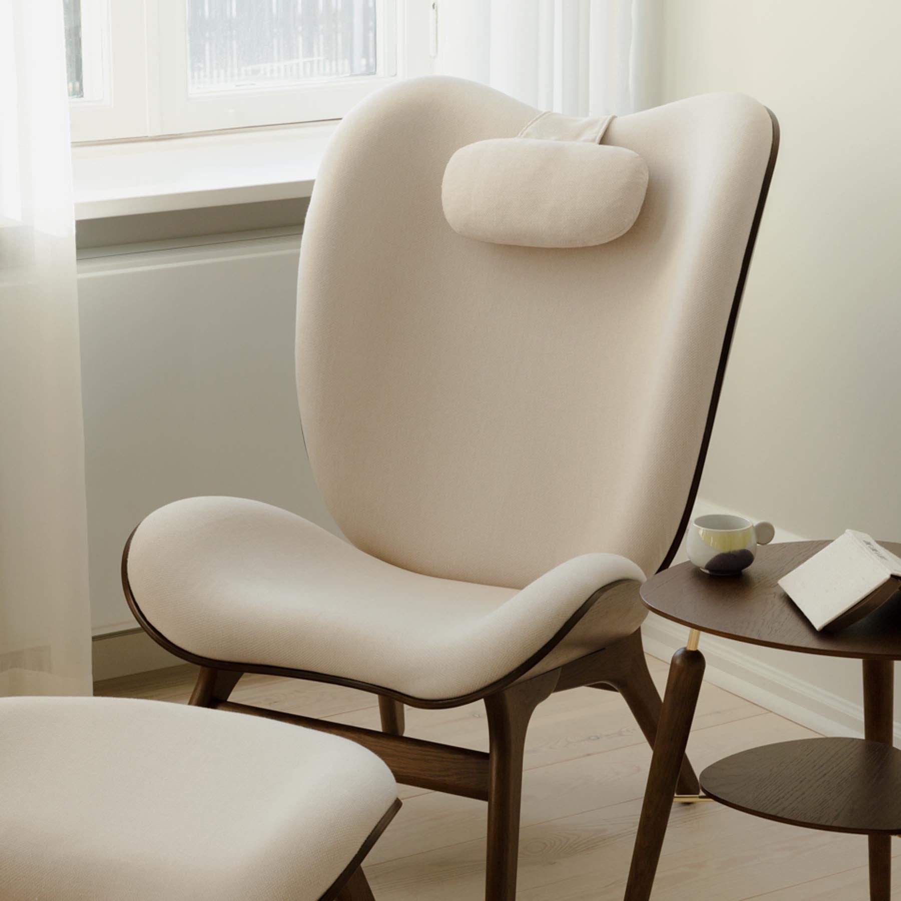 Stylischer Nackenstütze für Umage Sessel in White Sands, bietet optimalen Halt und ergänzt jedes moderne Wohnambiente.
