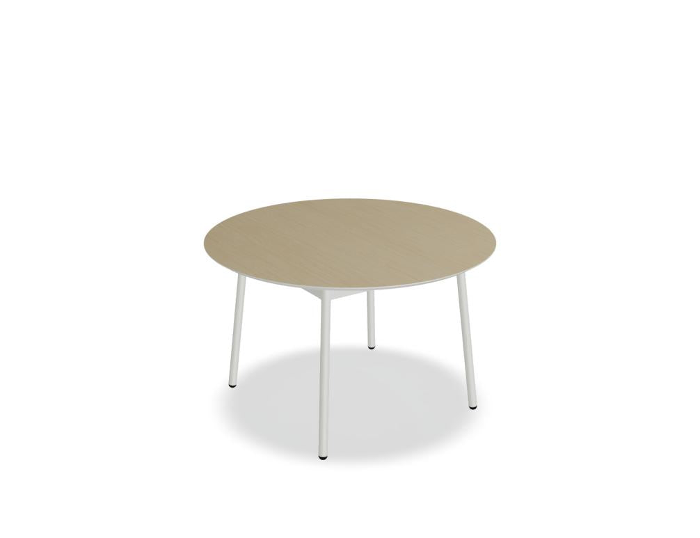 Unit UN120 - Cafeteriatisch in FENIX Schwarz Matt präsentiert im Onlineshop von KAQTU Design AG. Esstisch ist von Mdd