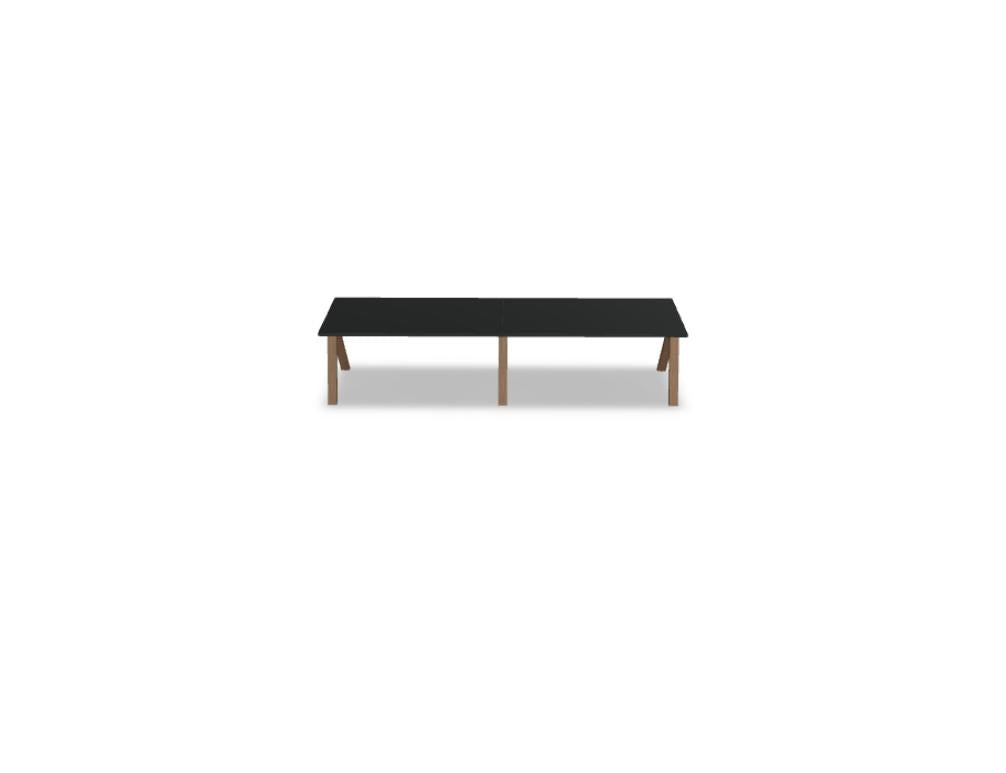 Viga V16E2 - Schreibtisch in FENIX Schwarz Matt präsentiert im Onlineshop von KAQTU Design AG. Schreibtisch ist von Mdd