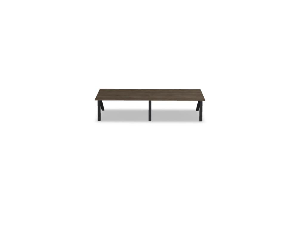 Viga V16ME2 - Schreibtisch in Dunkle Walnuss präsentiert im Onlineshop von KAQTU Design AG. Schreibtisch ist von Mdd
