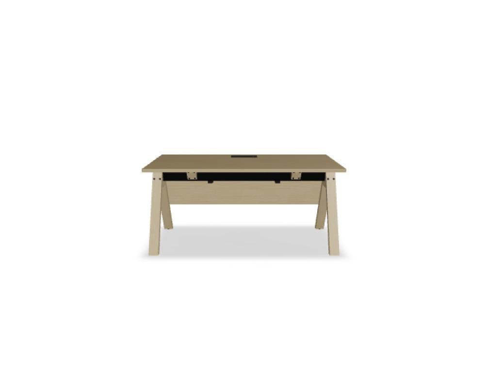 Viga V16 - Schreibtisch in FENIX Schwarz Matt präsentiert im Onlineshop von KAQTU Design AG. Schreibtisch ist von Mdd