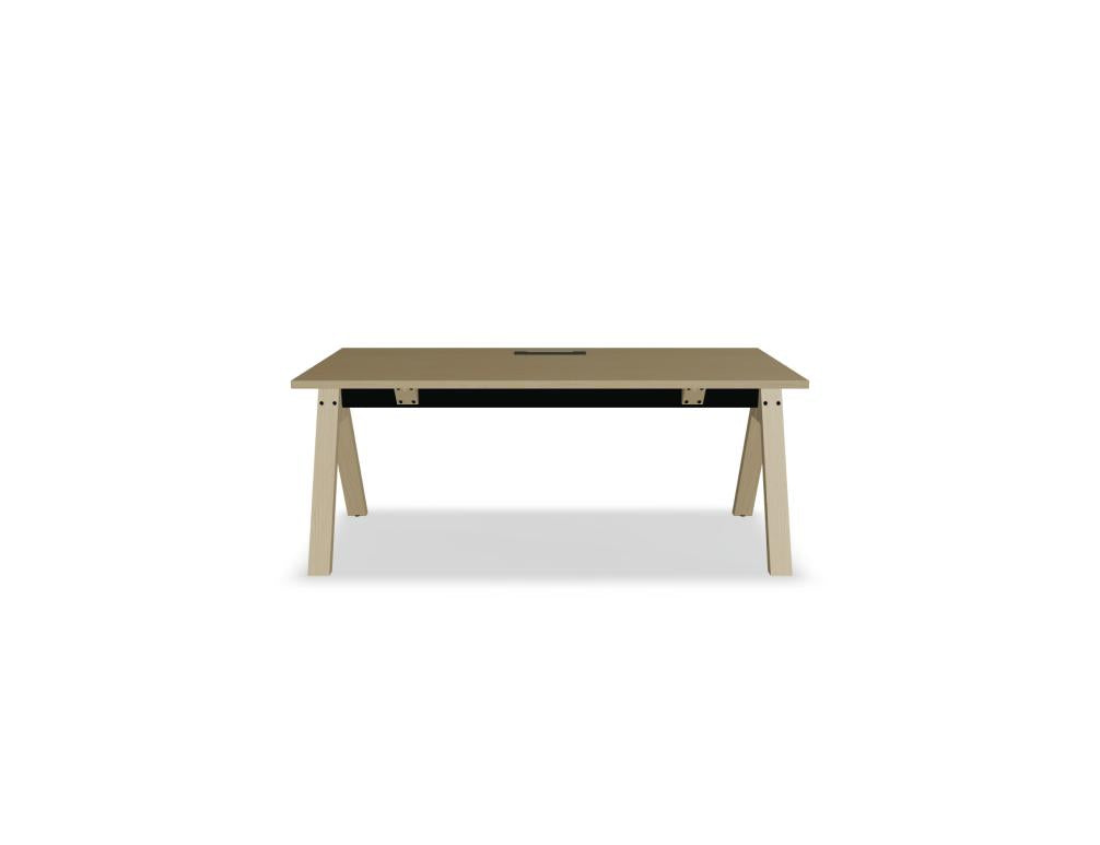 Viga V18 - Schreibtisch in FENIX Schwarz Matt präsentiert im Onlineshop von KAQTU Design AG. Schreibtisch ist von Mdd