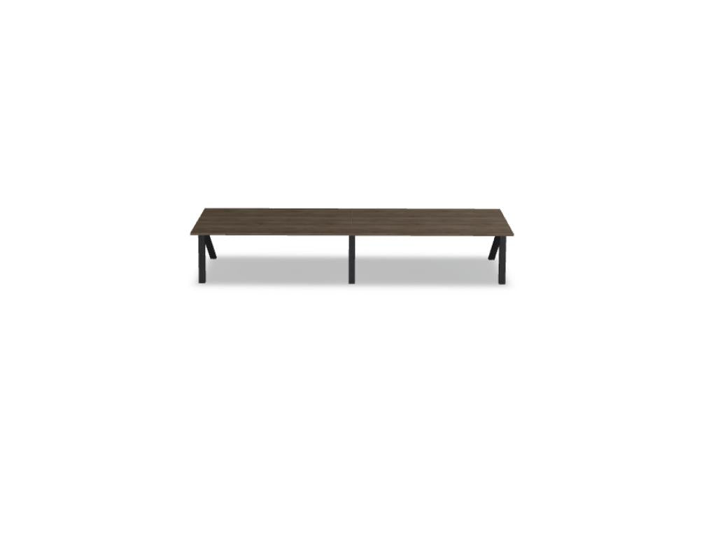 Viga V20ME2 - Schreibtisch in Dunkle Walnuss präsentiert im Onlineshop von KAQTU Design AG. Schreibtisch ist von Mdd