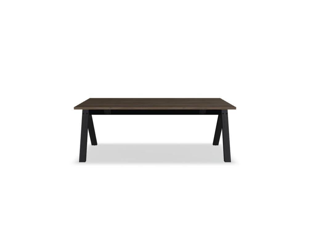 Viga V20M - Schreibtisch in Dunkle Walnuss präsentiert im Onlineshop von KAQTU Design AG. Schreibtisch ist von Mdd