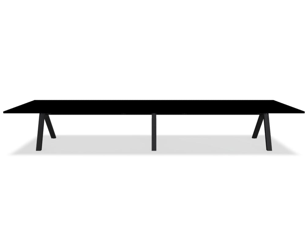 Viga V480SM - Tisch in Dunkle Walnuss präsentiert im Onlineshop von KAQTU Design AG. Esstisch ist von Mdd