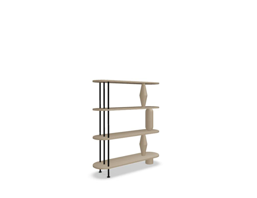 Vazoo VZ1P4 - Regal in Eiche Natur präsentiert im Onlineshop von KAQTU Design AG. Standregal ist von Tamo