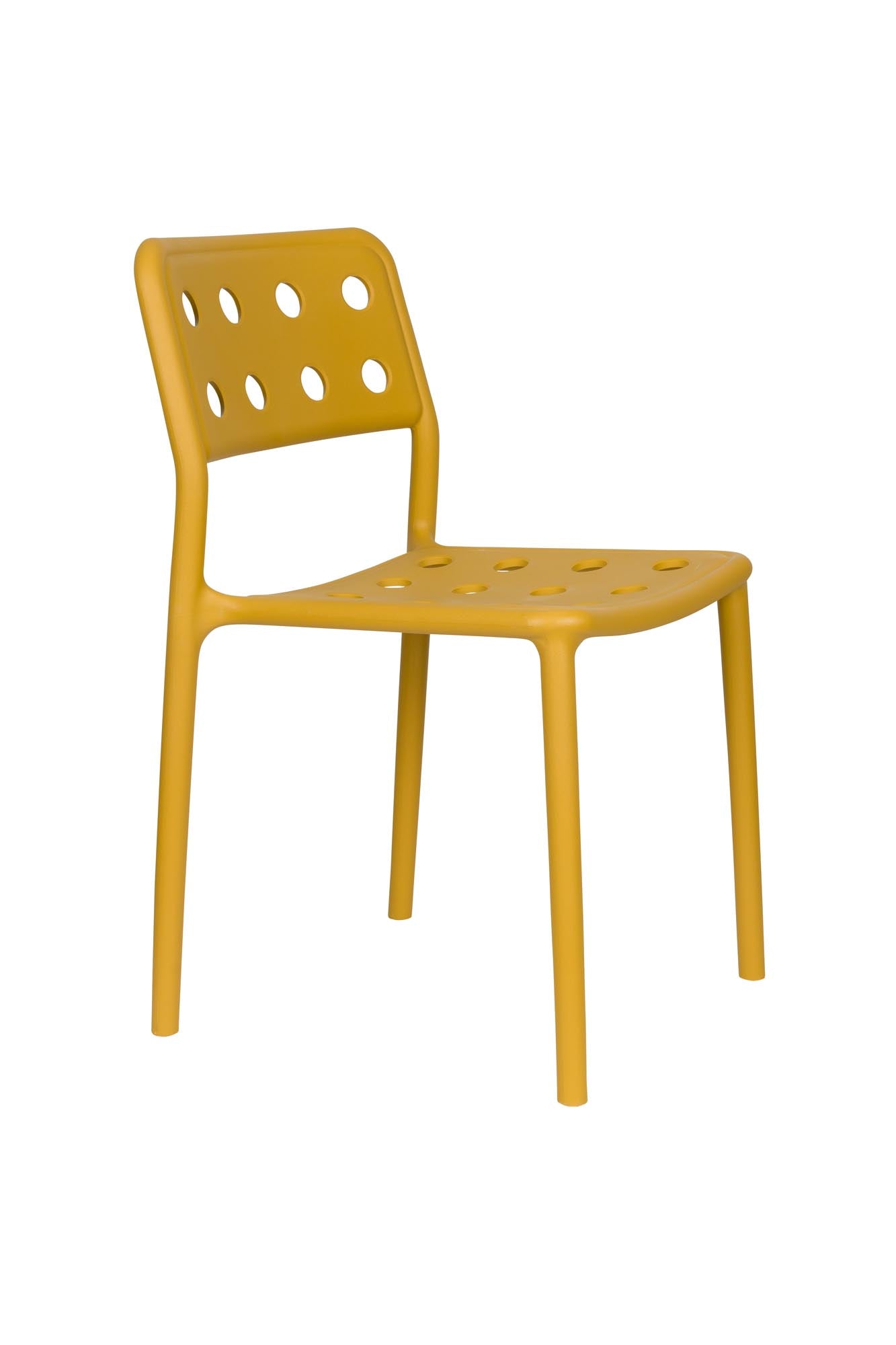 Gartenstuhl Serra Ochre in Gelb präsentiert im Onlineshop von KAQTU Design AG. Gartenstuhl ist von White Label Living