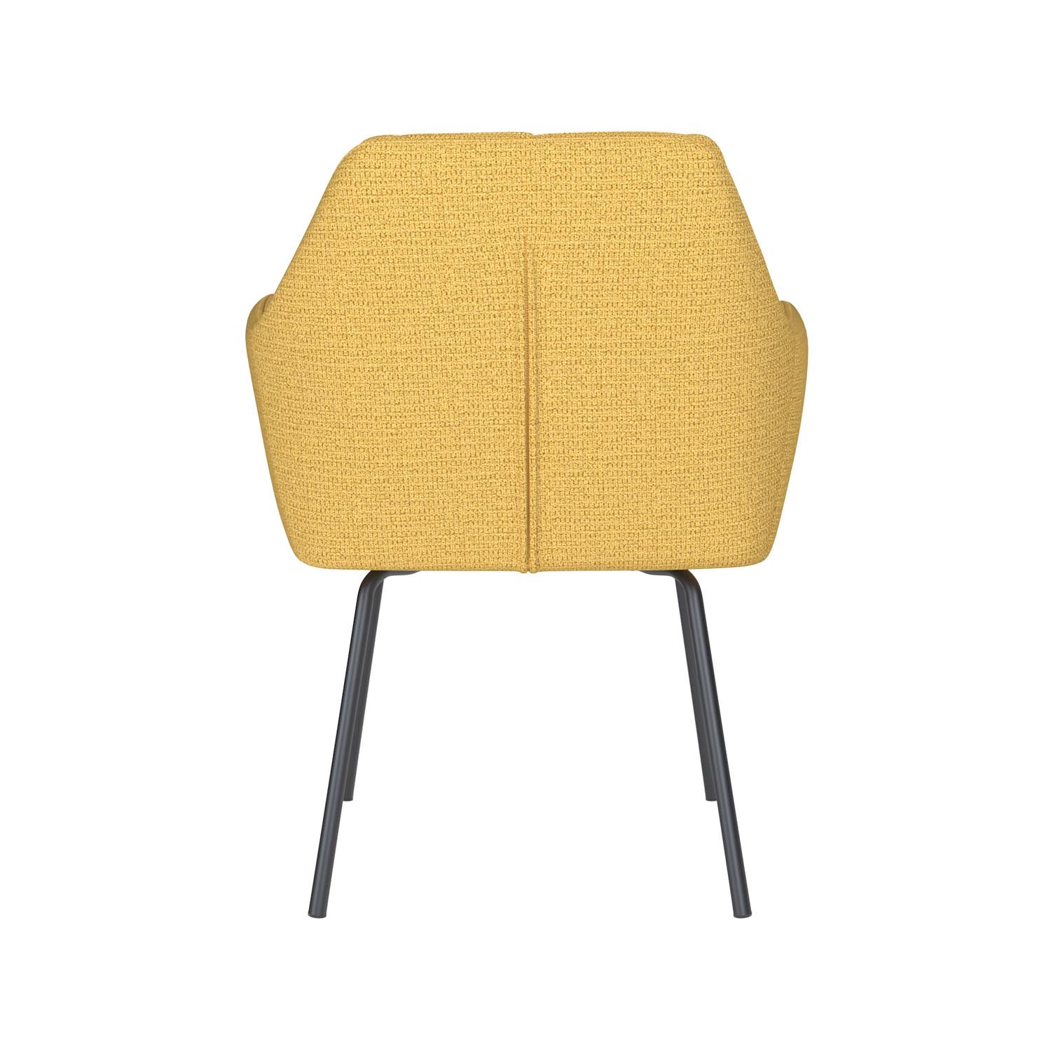 Erleben Sie den Stuhl Pete 4 Metal Legs von White Label Living – eine harmonische Verbindung aus eleganter Ästhetik, hohem Sitzkomfort und robustem Design.