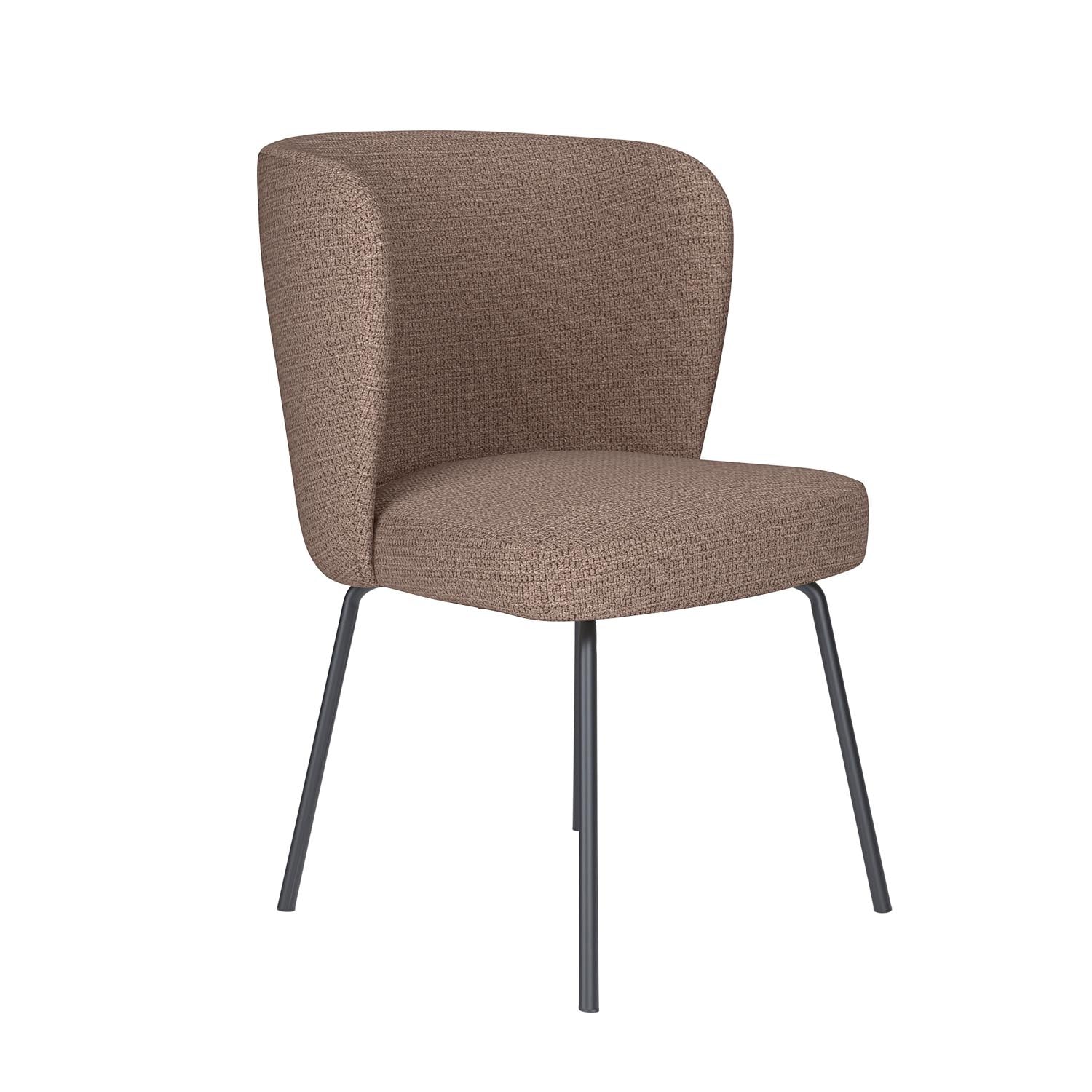 Stuhl Stan 4 Metal Legs in Taupe präsentiert im Onlineshop von KAQTU Design AG. Stuhl ist von White Label Living